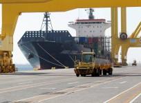 US Warchip Doha Hamad Port