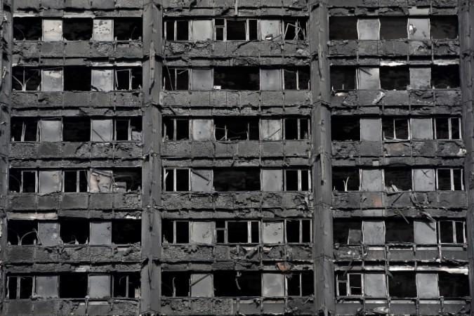 In picture: Extensive damage is seen to the Grenfell Tower block which was destroyed in a fire disaster, in north Kensington, West London, Britain June 15, 2017. London fire