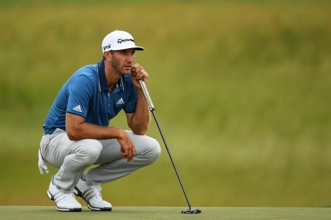The world number one Dustin Johnson made an early exit from the US Open Dustin Johnson, US Open 2017, golf, second round, cut