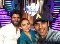 Allu Sirish, Ragini Dwivedi and Vijay Devarakonda