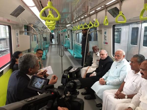 PM Modi inaugurates Kochi Metro Kochi Metro