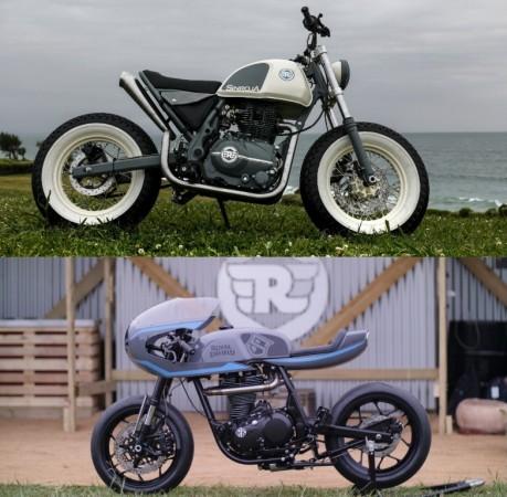 Royal Enfield custom bikes