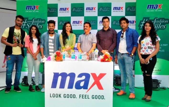 Max Fashion event in Bengaluru. Shruthi Hariharan, max fashion, Share Fashion Share Smiles, goonj, Anil Chinnabhandar, Senior Vice President, Max Fashion
