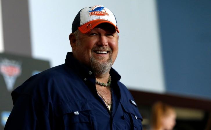 Cast member Larry the Cable Guy poses at the premiere of Daniel Lawrence Whitney