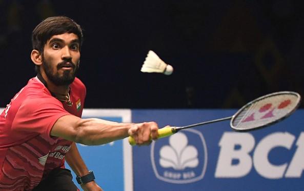 Kidambi Srikanth during the Indonesia Open. Kidambi Srikanth