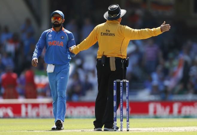 The no-ball that completely changed the course of the Pakistan batting innings, June 18, 2017 Marais Erasmus, no-ball, Virat Kohli, India, Pakistan
