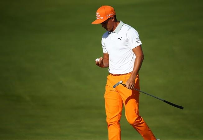 Rickie Fowler faded after an impressive opening round, June 18, 2017 Rickie Fowler, US Open golf