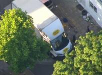 Aerial footage shows white van used by Finsbury Park attack suspect