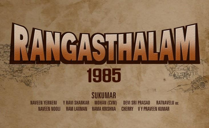Rangasthalam 1985 Rangasthalam 1985