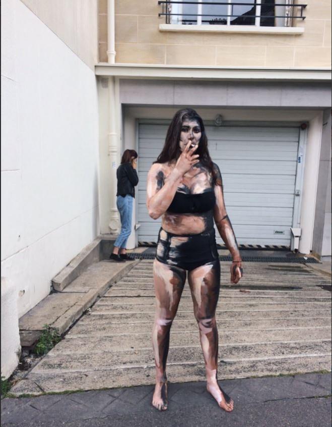 French makeup artist Kenza's work Kenza