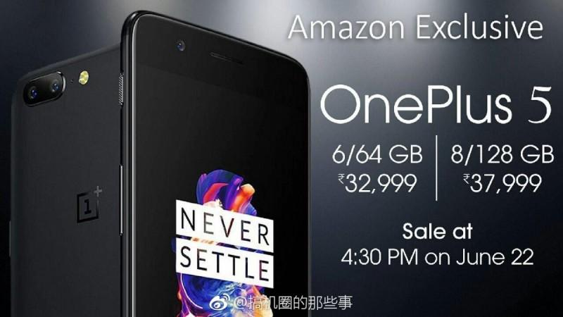OnePlus 5 poster leaked