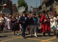 Thousands line Manchester streets for unity parade after terror attack