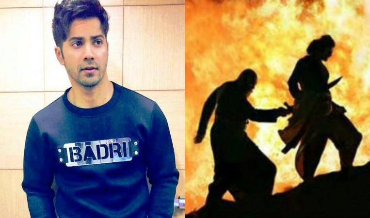 Varun Dhawan, Baahubali poster Varun Dhawan, Baahubali