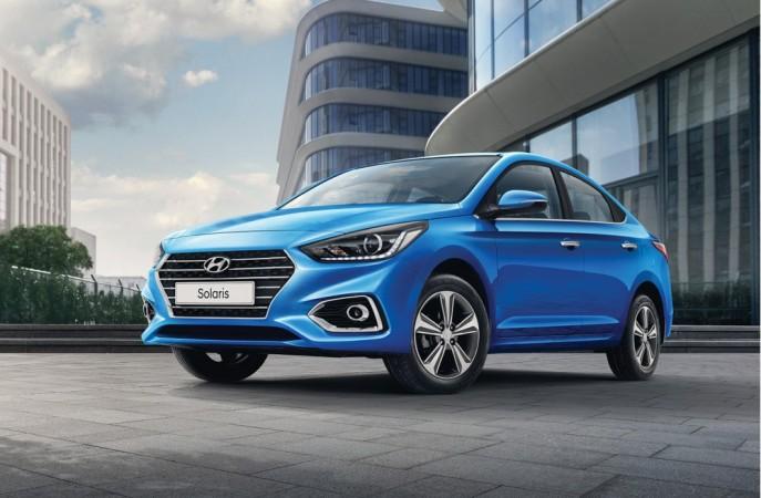 Hyundai Verna is branded as the Solaris in Russia. Hyundai Verna, Hyundai Solaris