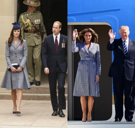 kate middleton melania trump
