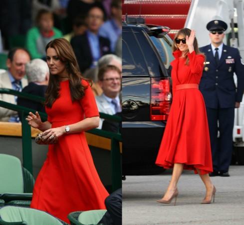 kate middleton melania trump
