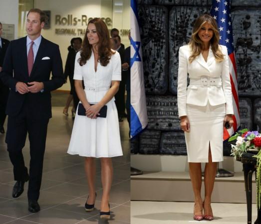 kate middleton melania trump