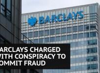 Barclays charged with conspiracy to commit fraud over 2008 financial crisis fundraising