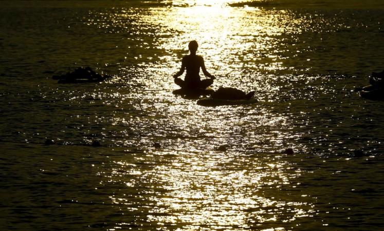 People practise Metta Float Yoga at the adriatic cost in Medulin, Croatia. International Yoga Day, Yoga Day, Yoga Day 2017, Yoga quotes