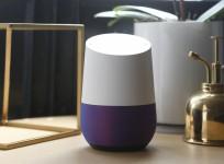 Google Home is displayed during the presentation of new Google hardware in San Francisco