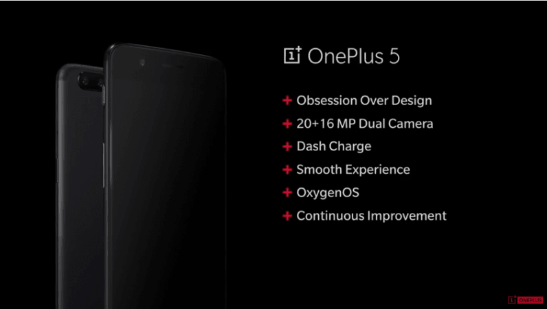 OnePlus 5 launched OnePlus 5 launched