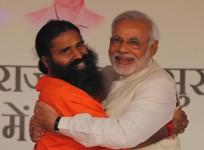 Baba Ramdev and PM Narendra Modi