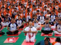 Modi yoga, International Yoga Day