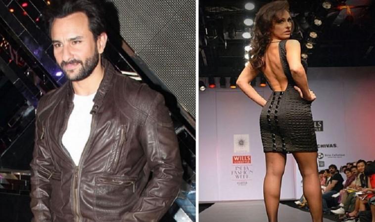 Saif Ali Khan and ex-girlfriend Rosa Catalano Saif Ali Khan