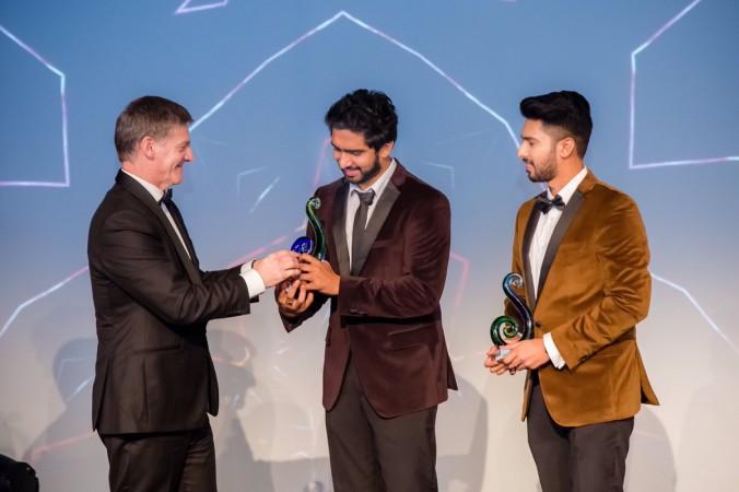 Armaan and Amaal Malik felicitated by the Prime Minister of New Zealand, Bill English Armaan and Amaal Malik felicitated by the Prime Minister of New Zealand, Bill English