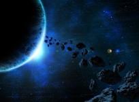 asteroid, Earth, collision, space,