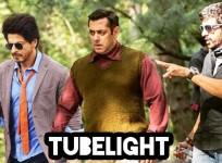 Shah Rukh Khan, Salman Khan and Kabir Khan on Tubelight set