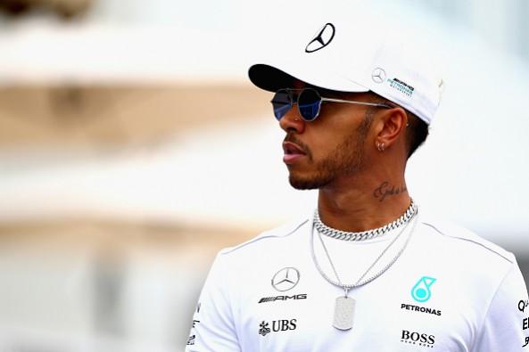 Lewis Hamilton. Azerbaijan Grand Prix 2017, Formula One, Azerbaijan Grand Prix 2017 Practice session, Formula One practice session, Lewis Hamilton, Sebastian Vettel