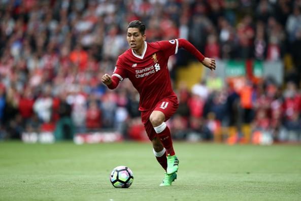 Roberto Firmino. Roberto Firmino, Mohamed Salah, Liverpool, Roberto Firmino No.9, Premier League, Jurgen Klopp