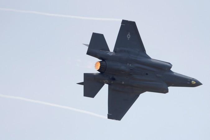A Lockheed Martin F-35A Lightning II aircraft takes part in a flying display at the start of the 52nd Paris Air Show at Le Bourget Airport near Paris, France, June 20, 2017. A Lockheed Martin F-35A Lightning II aircraft takes part in a flying display at the start of the 52nd Paris Air Show