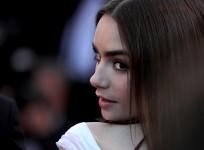 British actress Lily Collins