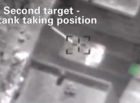 Watch Israeli Air Force blow up Syrian tanks