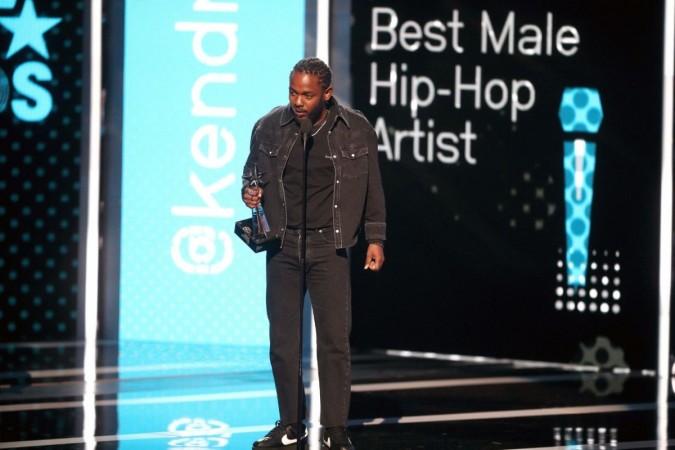 Kendrick Lamar was announced as the best male hip hop artist of the year Kendrick Lamar