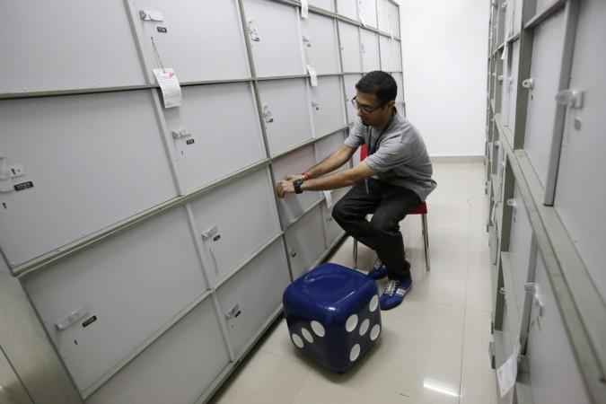 REUTERS/Vivek Prakash Bank lockers