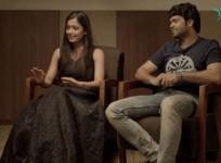 Rashmika Mandanna with Rakshit Shetty