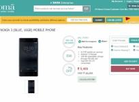 Nokia 3, Croma, launch, online, India,price, online delivery