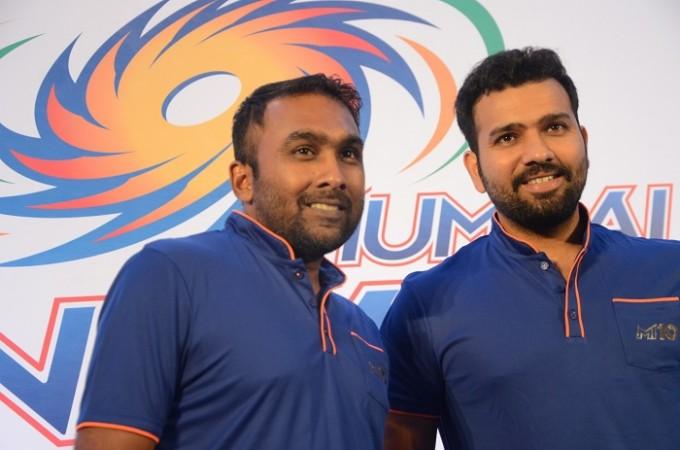 Mahela Jayawardene got on really well with Rohit Sharma at the Mumbai Indians Mahela Jayawardene, Rohit Sharma, Mumbai Indians, India, coach