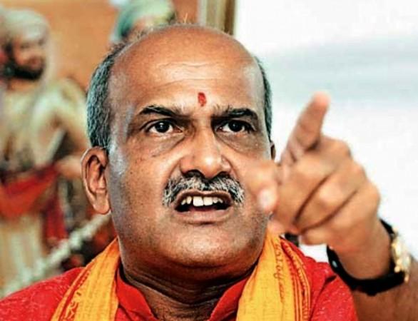 In picture: Pramod Muthalik. Pramod Muthalik