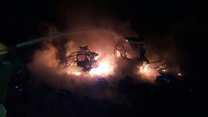 Cylinder blast