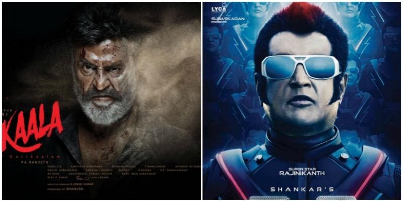Rajinikanth's upcoming movies are - 2.0 and Kaala. Rajinikanth's Enthiran 2 (2.0) and Kaala release dates changed