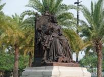 Queen Victoria statue in Hong Kong