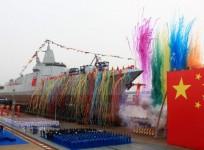 China launches destroyer