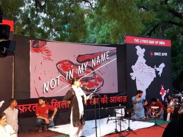 Protests at Jantar Mantar in New Delhi Not In My Name
