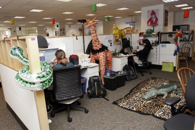 REUTERS/Erin Siegal Co-working space