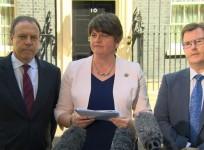 DUPs Foster welcomes deal with Theresa Mays Conservatives