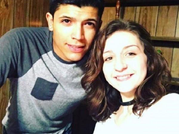 Monalisa Perez (R) with deceased boyfriend Pedro Ruiz youtube stunt
